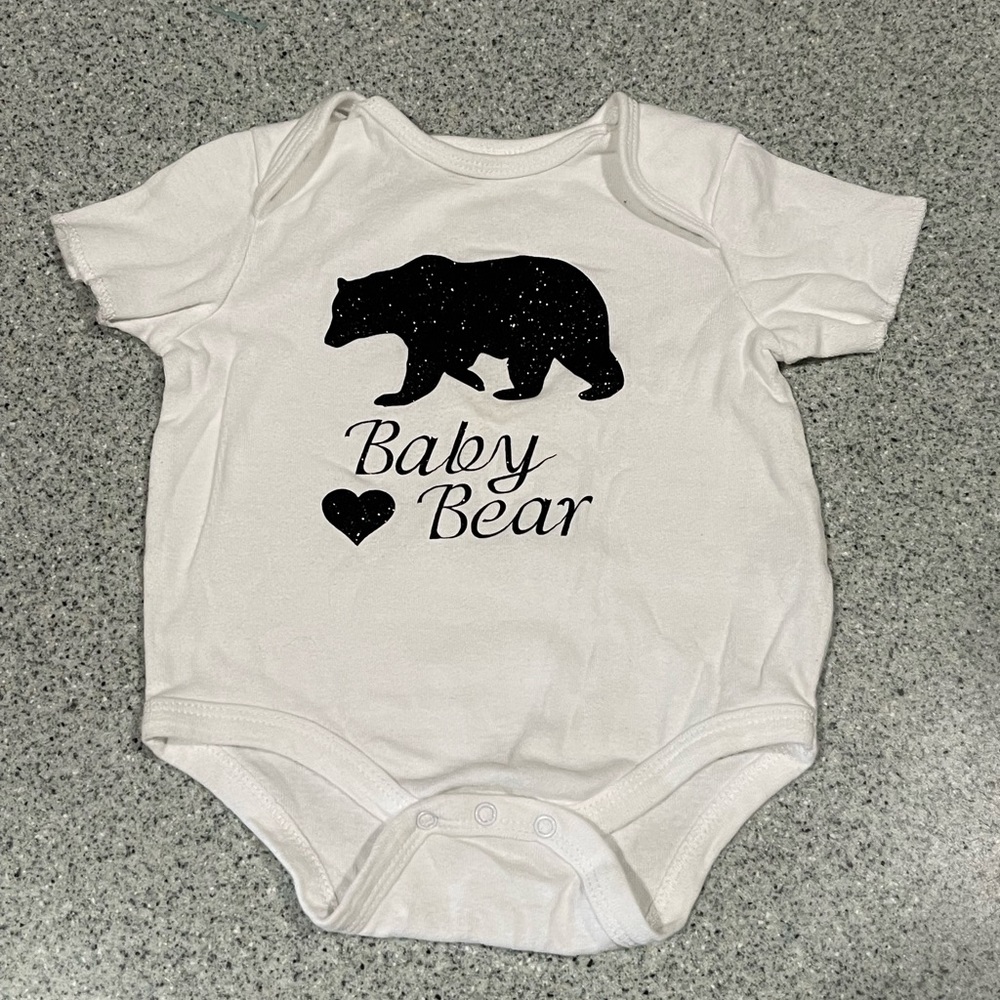 Baby Bear 6-9 Month Onesie